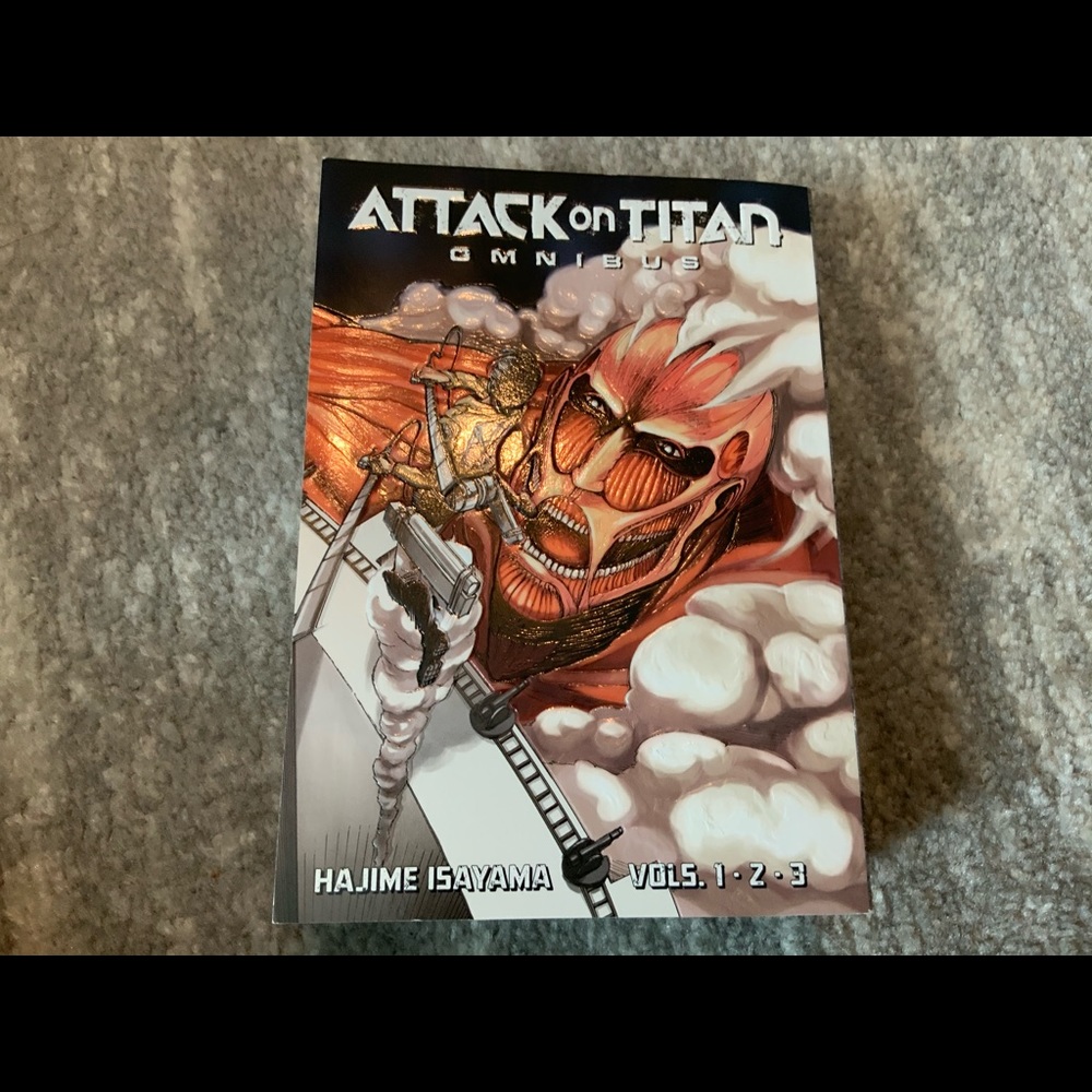 Attack On Titan Omnibus series 1, 2, & 3